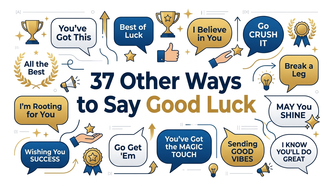 37 Other Ways to Say “Good Luck” (With Meaning, Examples, and When to Use Them)