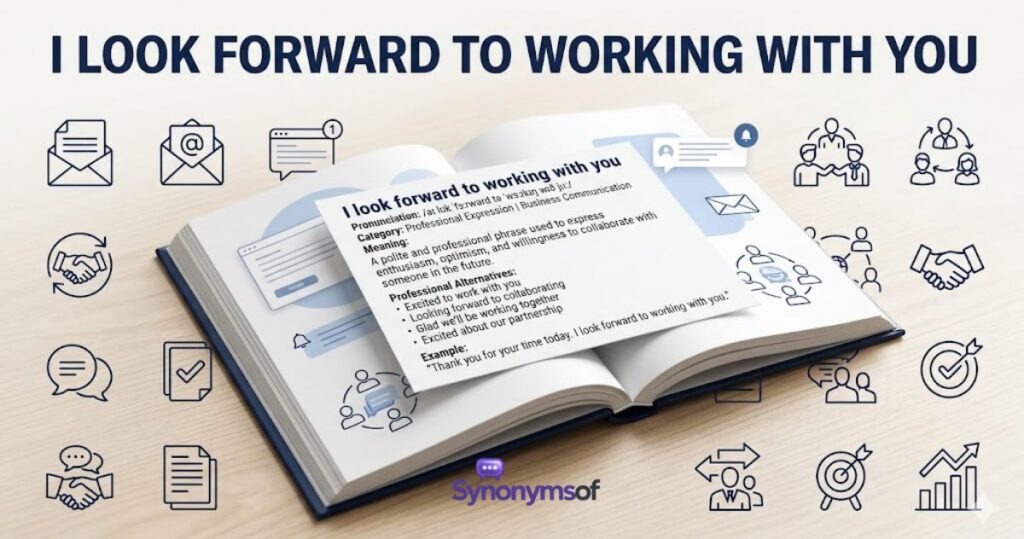55+ Other Ways to Say “I Look Forward to Working With You” in 2026