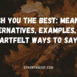 I Wish You the Best: Meaning, Alternatives, Examples, and Heartfelt Ways to Say It
