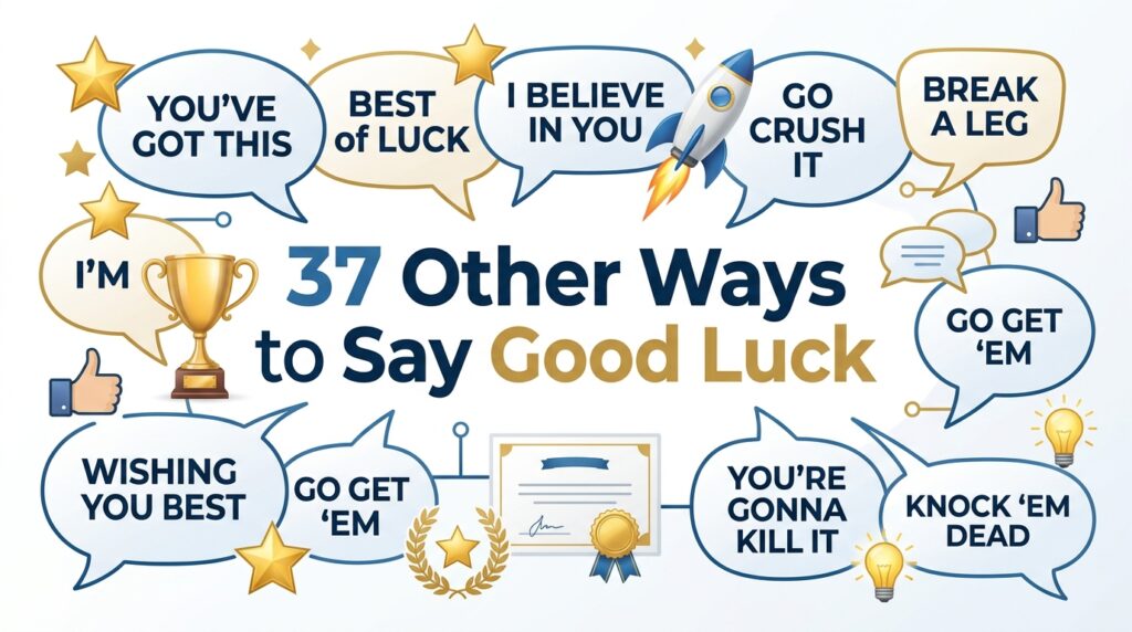 Professional Ways to Say Good Luck