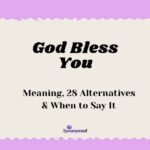 God Bless You