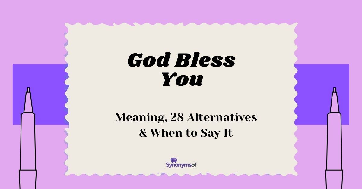 God Bless You