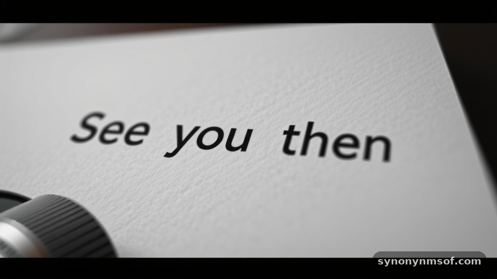 See You Then: Meaning, Examples, and Alternatives