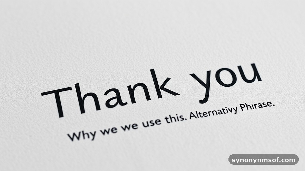 The Core Meaning of Thank You for Sharing