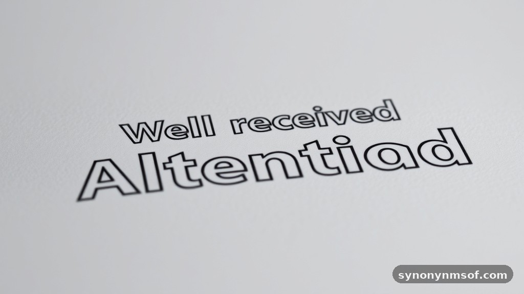 Well Received: Meaning, Examples, and Alternatives