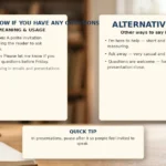 Please Let Me Know if You Have Any Questions - meaning, usage and examples