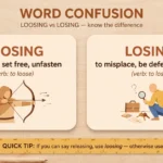 Loosing or Losing: Meaning, Difference, and Examples