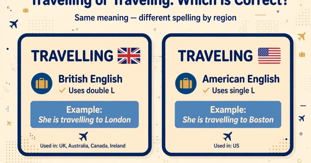 Travelling or Traveling: Which Is Correct? Full Guide