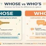 Whose or Who's: Meaning, Difference, and Examples
